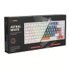 Savio ASTRAL WHITE JADE 3 VÄRVI klaviatuur Gaming USB QWERTY US International