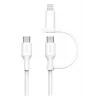 USB-kaabel Belkin BoostCharge Pro 1,5 m USB-C USB-C/Lightning Valge