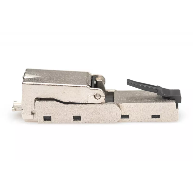 Digitus CAT 6A Field Termination Plug painutatav STP tolmukorgiga RJ-45 emane hõbedane