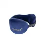 Reisisoojenduspadi Qmed DRQE3J1CDXUXP — kontuurne ergonoomiline PU-vaht, 240×230×125 mm, tihedus 45 kg/m³, granaatpunane