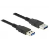 USB-kaabel DeLOCK 85060 USB 3.2 Gen 1 1m Must