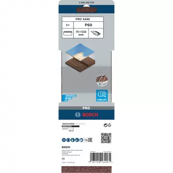 Bosch 2 608 606 070 lihvimisseade 3 tk Lihvlint