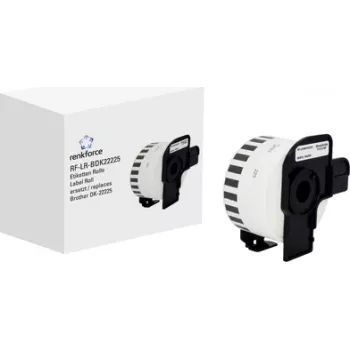 Renkforce sildirull ühildub Brother DK-22225 38 mm x 30,48 m Paber Valge 30,48 m Standard Universaalsildid RF-6027524 (RF-6027524)
