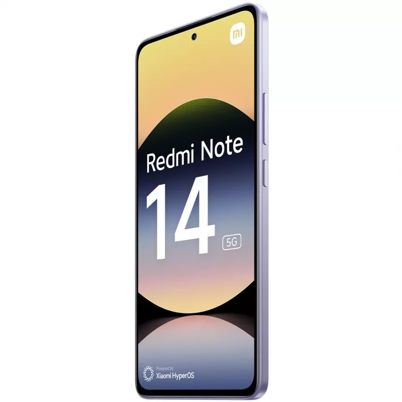 Nutitelefon Xiaomi Redmi Note 14 5G, 6,67-tolline OLED, 8 GB muutmälu, 256 GB, lavendel, 5110 mAh