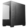 PC Midi Tower DeepCool CG380 3F — must, 235×437×451 mm, toetab 2x120 mm külg- + 1x120 mm tagaventilaatorit, alumine toiteplokk, 2.5 tolli/3.5 tolli kõvakettad