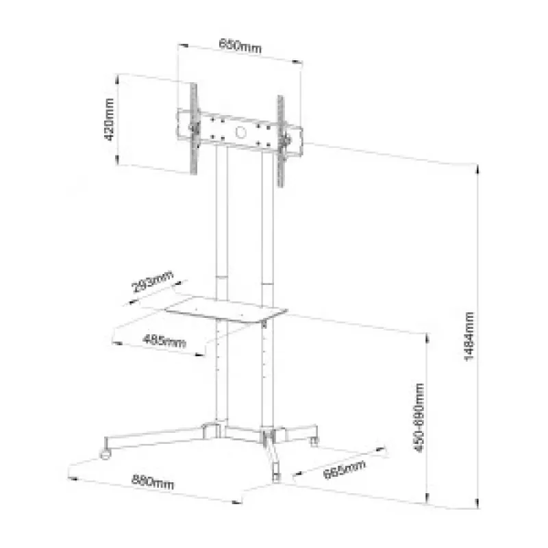 TV-kapp ART STO S-08A