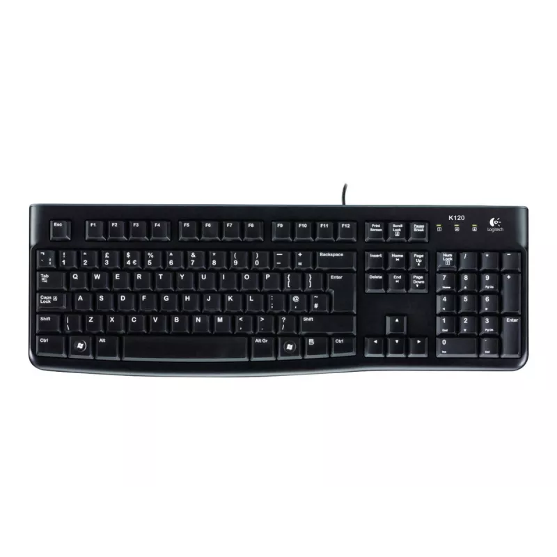 Klaviatuur Logitech K120 juhtmega klaviatuur