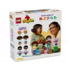 Ehitusmänguasi LEGO DUPLO 10423 ehitatavate inimeste komplekt, 71 tk, vanusele 3+, figuurid 260 mm kõrgusega