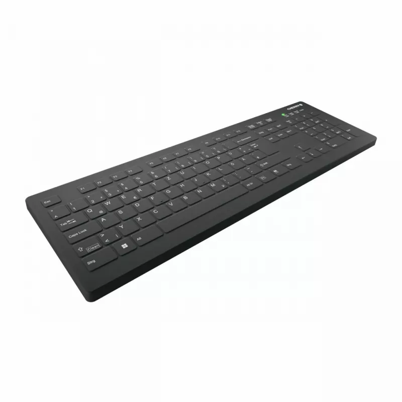 Contour Design Active Key Contour QuickClean Meditsiiniline klaviatuur IP68 täissuuruses juhtmevaba must DE C8112