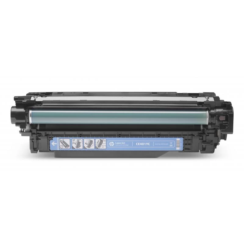 HP 507A - CE401YC - CQ - avatud karp - projektpakend - tooner tsüaan