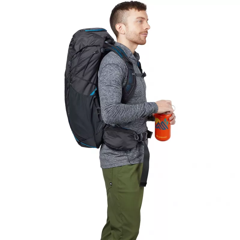 Gregory Focal 38 seljakott - Must, Suurus L, 38 L