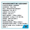 Klotsid Messerschmitt Me 163B Comet 543 klotsi