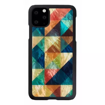 Nutitelefoni ümbris iKins iPhone 11 Pro Maxile — Mosaiik-must kaitseümbris
