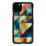 Nutitelefoni ümbris iKins iPhone 11 Pro Maxile — Mosaiik-must kaitseümbris