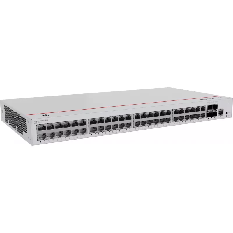 HUAWEI eKit S220 Series S220-48P4X hallatav L2 Gigabit Ethernet (10/100/1000) Power over Ethernet (PoE) 1U hall