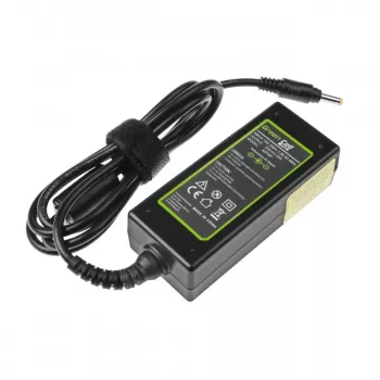Toiteadapter roheline Cell AD76P 45W Lenovo sülearvutitele, 20V 2.25A, vahelduvvoolust alalisvooluks, 100–240V sisend, must