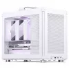 Jonsbo C6 MAX PC korpus, minikorpus, Micro-ATX, karastatud klaas - valge