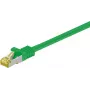 Wentronic goobay - Patch-Cable - RJ-45 (M) to RJ-45 (M) - 30 m - SFTP, PiMF -Cat.7 toorkaabel - Halogen-Free, Moulded - Green (91676)