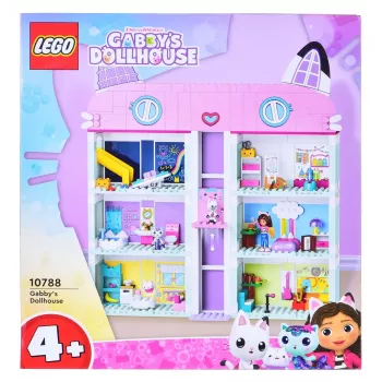 Ehitusmänguasi LEGO Gabby nukumaja komplekt 10788 — 498 tükki, 3 minifiguuri, vanusele 4+