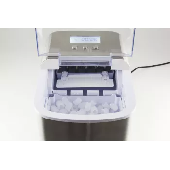 Caso | Jääkuubiku masin | IceChef Pro | 120 W | Mahutavus 2,2 L | Roostevaba teras