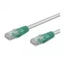wentronic - Ristkaabel - RJ-45 (M) RJ-45-le (M) - 5,0m - UTP - CAT 6 - Hall (68478)