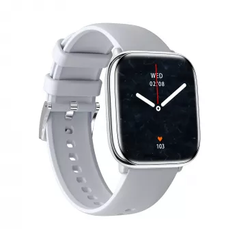 myPhone Watch Pastel 4,45 cm (1,75) AMOLED 40 mm Digitaalne 390 x 450 pikslit Puuteekraan Hõbedane