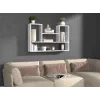 BILBAO 4P hanging rack 100x16x60 cm, Valge