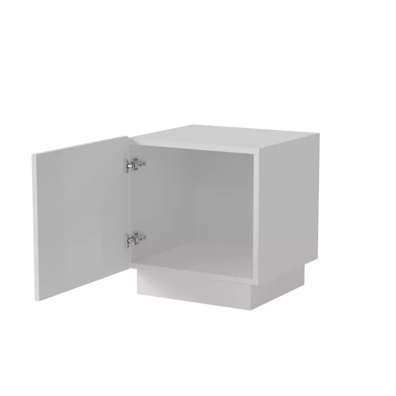 Öökapp Cama voodisahtel 2 tk LIVERTI 45x42x47 cm valge MDF/puitlaastplaat