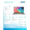 Sülearvuti Modern 15 F13MG-443PL WIN11PRO/Raptor Lake i5-1334U/16GB/512SSD/IrisXe/15.6''/3Y