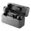 DJI Mic Mini (2 TX + 1 RX + laadimisümbris) juhtmevaba mikrofonikomplekt - tumehall