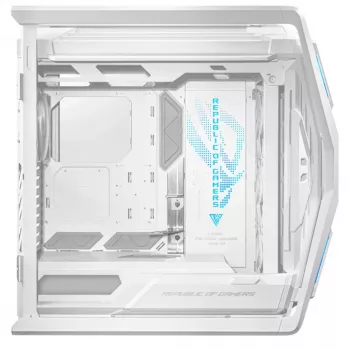 ASUS ROG GR701 Hyperion White, PC, Valge, ATX, EATX, micro ATX, Mini-ITX, Alumiinium, Multi, Esipaneel