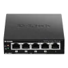 D-Link DGS-1005P/E võrgulüliti, haldamata, Gigabit Ethernet (10/100/1000), Power over Ethernet (PoE), must