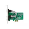 DeLOCK 89555 PCIe jadaliidese adapterkaart - 2 x RS-232