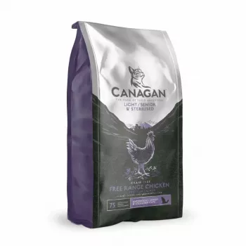 Canagan kuiv kassitoit Light/Senior 4kg
