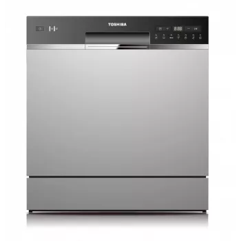 Sisseehitatav nõudepesumasin Toshiba DW-08T2EE(S)-PL — 8 komplekti, F-energiaklass, 49 dB, 55×59×50 mm