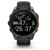 Garmin Fenix 8 3.56 cm (1.4) AMOLED 47 mm Digitaalne 454 x 454 pikslit Puuteekraan Must Wi-Fi GPS (satelliit)