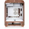 Arvuti korpus Thermaltake The Tower 600 Midi Tower Mocha — ATX/Micro-ATX/Mini-ITX, karastatud klaas, 1x3.5 tolli + 2x2.5 tolli, 4x USB 3.2
