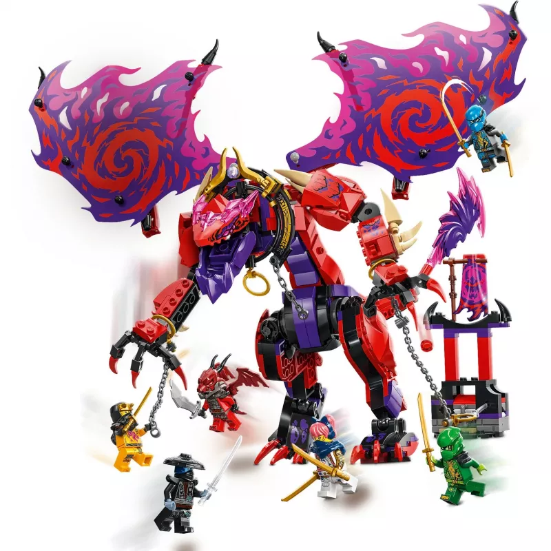 LEGO NINJAGO 71832 Thunderfangi kaose draakon