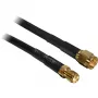Koaksiaalkaabel DeLOCK 10m SMA isane/emane CFD200 Must