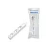 Pikendusjuhe LogiLink LPS229 1,5 m 3 vahelduvvoolupesa siseruumidesse valge