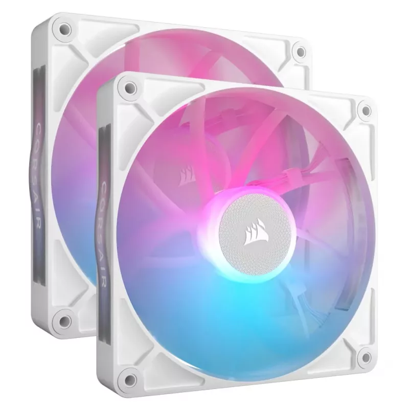 Corsair iCUE LINK RX140 ARGB 140mm Valge 2-Pack