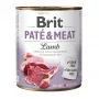 Niiske koeratoit Brit Paté & Meat lambalihaga 800 g – täiskasvanud koertele mõeldud täisväärtuslik konservtoit, 11% valku, 9% rasva, 75% niiskust