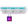 Vedelikjahutusega CPU jahuti komplekt lian li HydroShift II LCD-S 360mm RGB ja LCD-ekraaniga