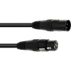 DMX-kaabel 3 m EUROLITE XLR 3-kontaktiline valgustuse juhtimiseks