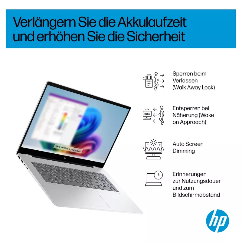 HP OmniBook 7 Next Gen AI Laptop 17-dc0074ng - Intel Core Ultra 7 258V / 2.2 GHz - Win 11 Pro - Intel Arc Graphics 140V - 32 GB RAM - 1 TB SSD NVMe - 43,9 cm (17.3) (CV1J6EA#ABD)