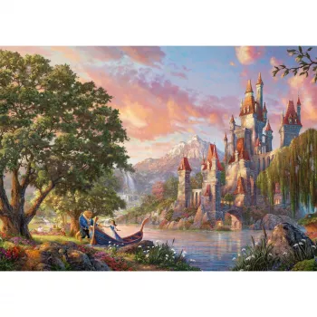 Thomas Kinkade Studios: Belle's Magical World, Puzzle Disney Dreams Collections