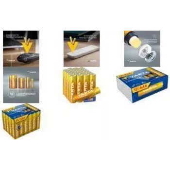 Aluselised AAA-patareid Varta Longlife Cube 12 tk (mudel 04103 301 132)