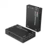 Lindy HDMI ja IR üle IP pikendaja, 1920 x 1080 pikslit, AV-saatja ja -vastuvõtja, 150 m, juhtmega, must, HDCP