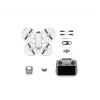 Droon DJI Flip 4 48 MP kaameraga, 4K (3840x2160), 3110 mAh aku, 16 m/s, 14 000 m ulatus, 4 rootorit, 0,249 kg, must/valge