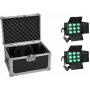 LED-valgusseade EUROLITE CLS-9 QCL RGB/WW 9x7W — 9 valgustit, QCL RGB/WW LEDid, igaüks 7W